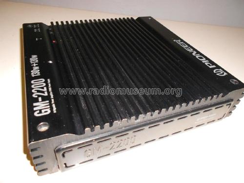 Bridgeable Power Amplifier GM-2200; Pioneer Corporation; (ID = 2323136) Ampl/Mixer