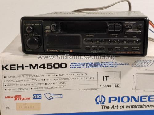 Car Radio Cassette KEH-M4500; Pioneer Corporation; (ID = 2825903) Autoradio