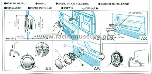 Car Speaker TS-E1070; Pioneer Corporation; (ID = 2034947) Parlante