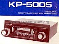 Cassette Car Stereo with AM/FM Stereo KP-5005; Pioneer Corporation; (ID = 848587) Autoradio