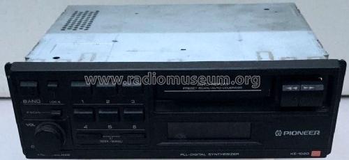 Cassette Car Stereo with Tuner KE-1020; Pioneer Corporation; (ID = 2080570) Car Radio