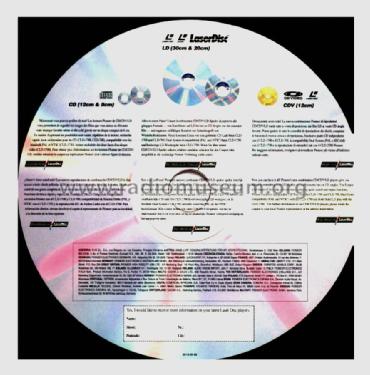 CD CDV LD Player CLD-D925; Pioneer Corporation; (ID = 1681057) R-Player