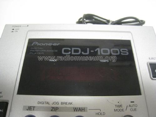 Compact Disc Player CDJ-100S; Pioneer Corporation; (ID = 1941462) Reg-Riprod