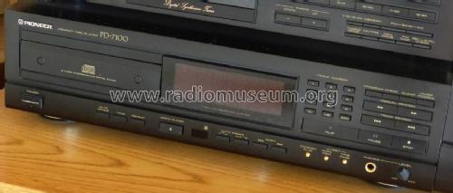 Compact Disc Player PD-7100; Pioneer Corporation; (ID = 1957355) Enrég.-R