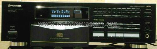 Compact Disc Player PD-7700; Pioneer Corporation; (ID = 2480262) R-Player