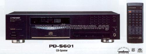 Compact Disc Player PD-S601; Pioneer Corporation; (ID = 1232971) R-Player