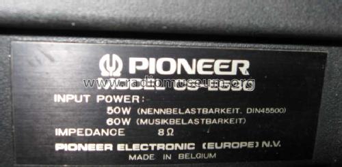 CS-E530; Pioneer Corporation; (ID = 744934) Speaker-P