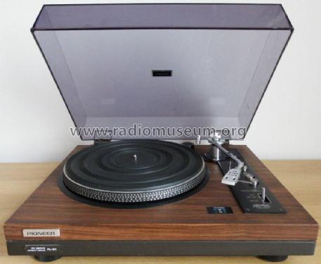 Direct Drive Turntable PL-51; Pioneer Corporation; (ID = 1956111) R-Player