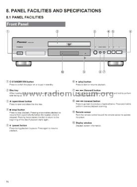 DVD Player DV-535; Pioneer Corporation; (ID = 1665420) R-Player