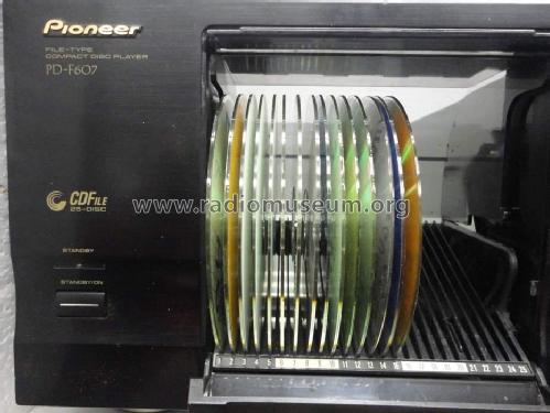 File Type Compact Disc Player PD-F607; Pioneer Corporation; (ID = 1808773) Sonido-V