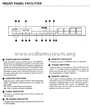 FM/AM Digital Synthesized Tuner F-90; Pioneer Corporation; (ID = 1994752) Radio