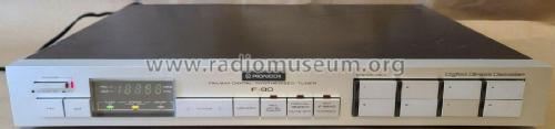 FM/AM Digital Synthesized Tuner F-90; Pioneer Corporation; (ID = 2708752) Radio