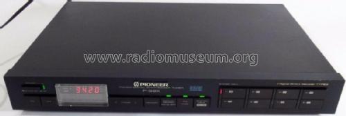 FM/AM Digital Synthesizer Tuner F-99X; Pioneer Corporation; (ID = 2611440) Radio