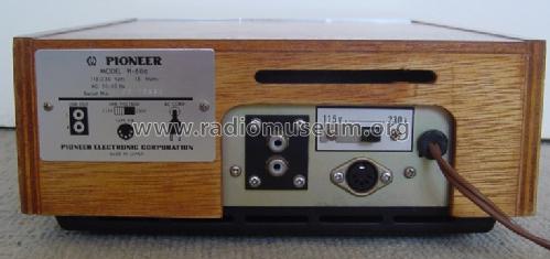 Stereo 4 - 8 H-60; Pioneer Corporation; (ID = 1053555) Enrég.-R