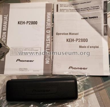 KEH-P2800; Pioneer Corporation; (ID = 2886350) Car Radio