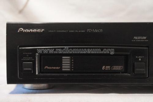 Multi Compact Disc Player PD-M603; Pioneer Corporation; (ID = 1753224) R-Player