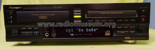 Compact Disc Recorder / Multi-CD Changer PDR-W839; Pioneer Corporation; (ID = 2603177) R-Player