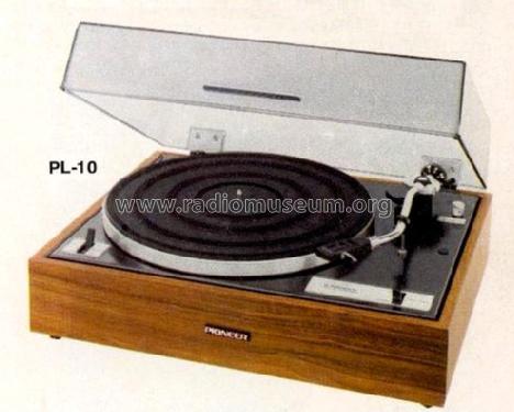 Stereo Turntable PL-10; Pioneer Corporation; (ID = 556841) R-Player