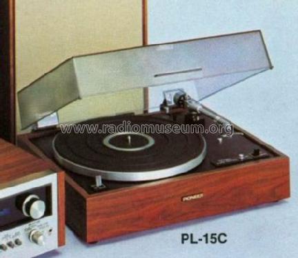 Stereo Turntable PL-15C; Pioneer Corporation; (ID = 556843) Sonido-V