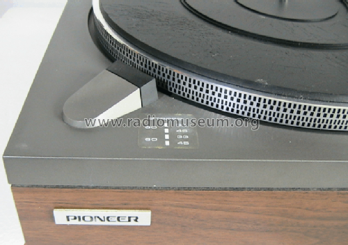 Direct Drive Stereo Turntable PL-510A; Pioneer Corporation; (ID = 1984077) R-Player