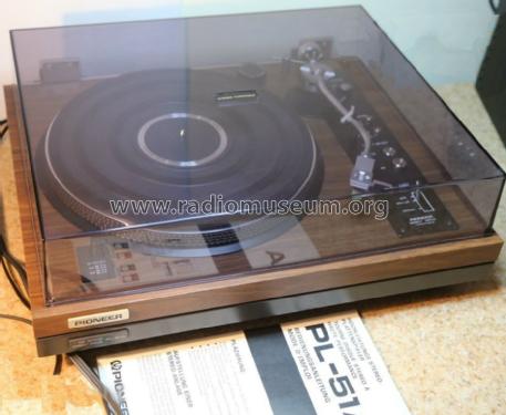 Direct Drive Stereo Turntable PL-51A; Pioneer Corporation; (ID = 1634538) Enrég.-R