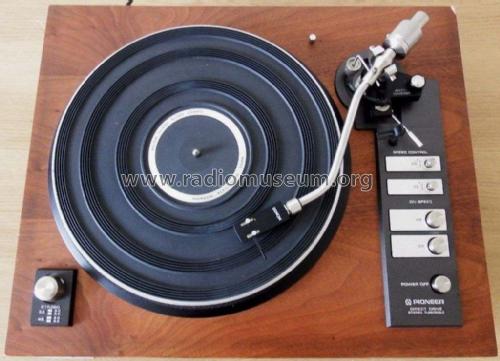 Direct Drive Stereo Turntable PL-71; Pioneer Corporation; (ID = 2077867) R-Player