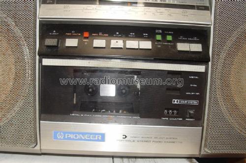 Portable Stereo Radio Cassette SK-757F; Pioneer Corporation; (ID = 1803707) Radio