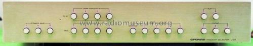 Program Selector U-24; Pioneer Corporation; (ID = 2484258) Ampl/Mixer