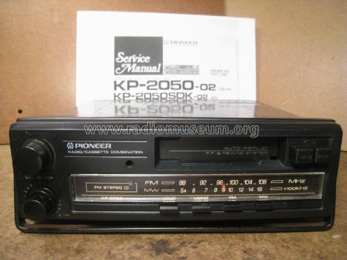 Radio Cassette Combination KP-2050 B; Pioneer Corporation; (ID = 2112203) Car Radio