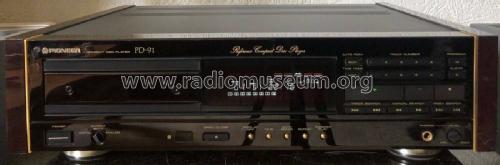 Reference Compact Disc Player PD-91; Pioneer Corporation; (ID = 2431105) Reg-Riprod