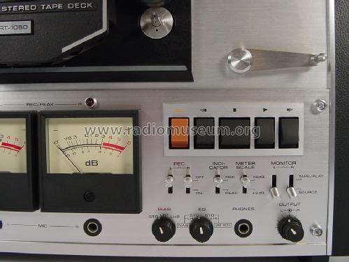 3-Motor 3-Head Stereo Tape Deck RT1050; Pioneer Corporation; (ID = 1405765) R-Player