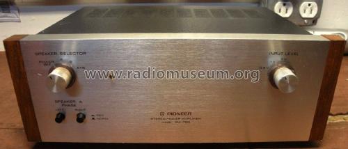 Stereo Power Amplifier SM-700; Pioneer Corporation; (ID = 2331393) Ampl/Mixer