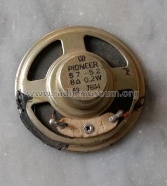 Speaker 57-52; Pioneer Corporation; (ID = 2558472) Speaker-P