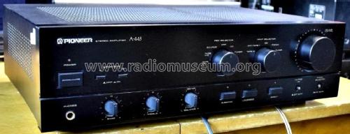 Stereo Amplifier A-445; Pioneer Corporation; (ID = 2536749) Verst/Mix