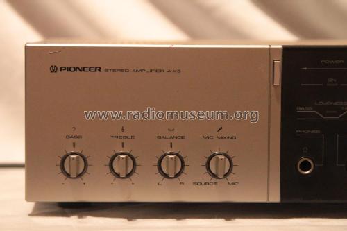 Stereo Amplifier A-X5; Pioneer Corporation; (ID = 1799147) Ampl/Mixer