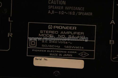 Stereo Amplifier SA-410; Pioneer Corporation; (ID = 1583111) Ampl/Mixer