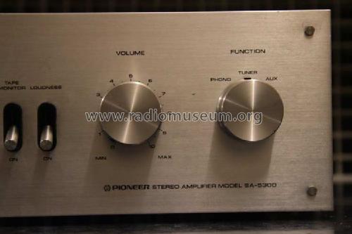 Stereo Amplifier SA-5300; Pioneer Corporation; (ID = 1619704) Ampl/Mixer