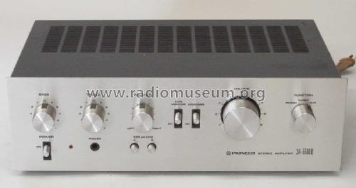 Stereo Amplifier SA-5500 II; Pioneer Corporation; (ID = 2268026) Ampl/Mixer