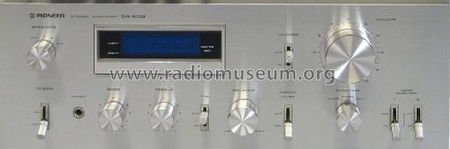 Stereo Amplifier SA-608; Pioneer Corporation; (ID = 1298581) Ampl/Mixer