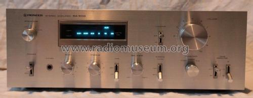 Stereo Amplifier SA-608; Pioneer Corporation; (ID = 1996372) Ampl/Mixer