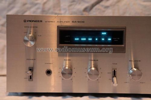 Stereo Amplifier SA-608; Pioneer Corporation; (ID = 1996374) Verst/Mix