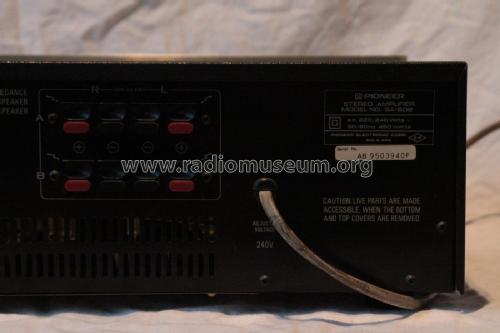 Stereo Amplifier SA-608; Pioneer Corporation; (ID = 1996377) Verst/Mix