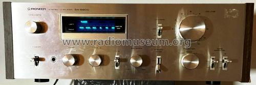 Stereo Amplifier SA-6800; Pioneer Corporation; (ID = 2711495) Ampl/Mixer