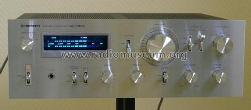 Stereo Amplifier SA-7800; Pioneer Corporation; (ID = 3119413) Ampl/Mixer