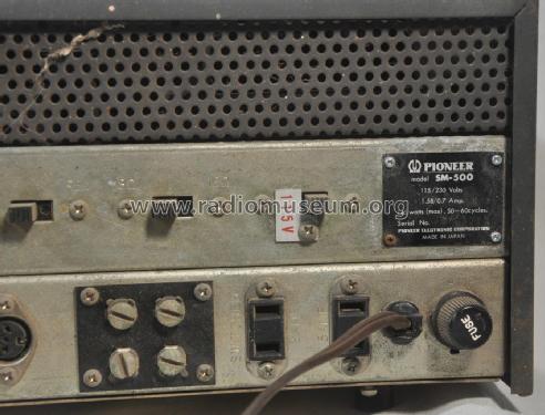 Stereo Amplifier SM-500; Pioneer Corporation; (ID = 1991022) Ampl/Mixer