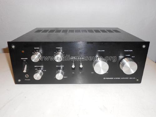 Stereo Amplifier SSA-40; Pioneer Corporation; (ID = 2230570) Ampl/Mixer