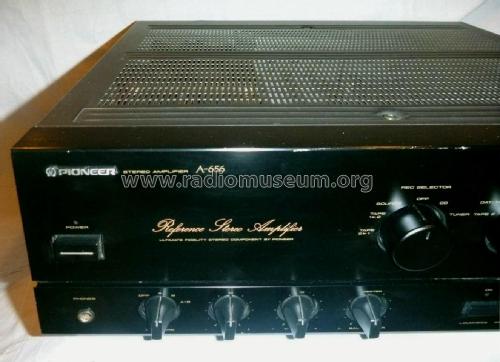 Reference Stereo Amplifier A-656; Pioneer Corporation; (ID = 1943783) Ampl/Mixer