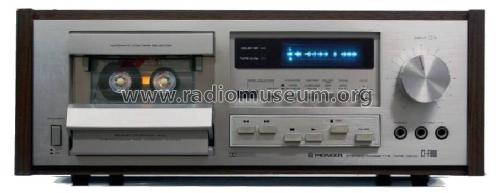 Stereo Cassette Tape Deck CT-F800; Pioneer Corporation; (ID = 1711209) R-Player