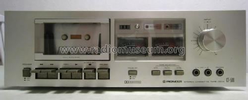 Stereo Cassette Deck CT 506; Pioneer Corporation; (ID = 2026542) Reg-Riprod