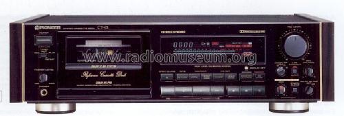 Stereo Cassette Deck CT-93; Pioneer Corporation; (ID = 1235127) R-Player